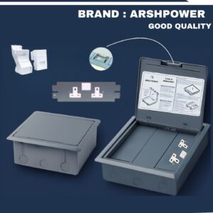 3 Compartment Floor Box